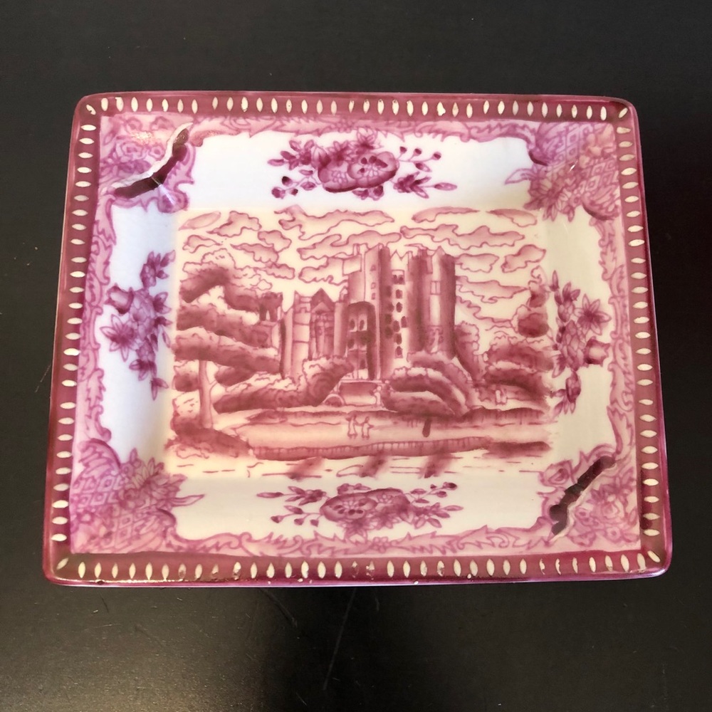 Wexford Purple Castle Decorative Plate